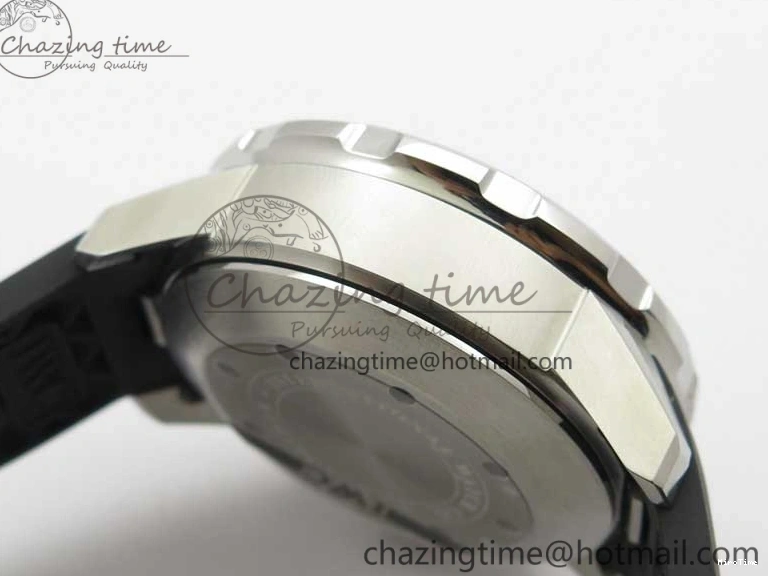 MIROTIME 0103 Aquatimer Chrono IW376702 SS BLS 1:1 Best Edition Black Dial on Black Rubber Strap A WellDesigned 7105